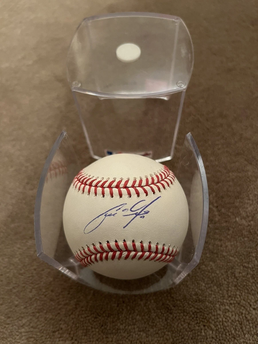 Christian Yelich Original Autographed Baseball MLB Balls for sale
