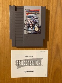 Probotector Entertainment System Mattel Raro Vintage Konami Nintendo NES