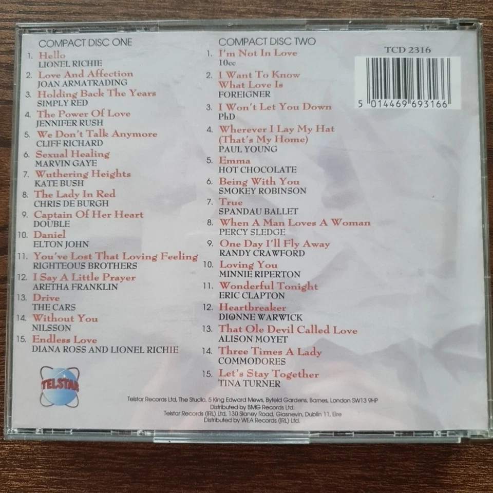 A Collection of the Greatest Love Songs of All time, geprüft fehlerfrei - Bild 2 von 2