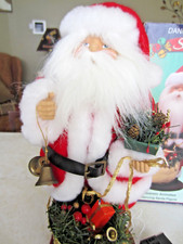 Vtg Dancing Singing Musical Santa 15 Animated plays Jingle Bells w Box Video