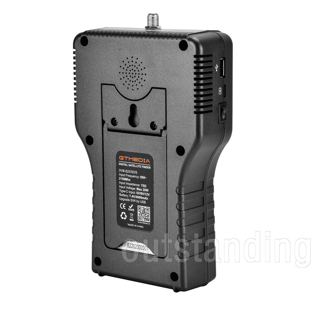 GTMEDIA V8 Finder Max Satellite Finder Satellite Signal Finder DVB-S2X/S2/S  | eBay