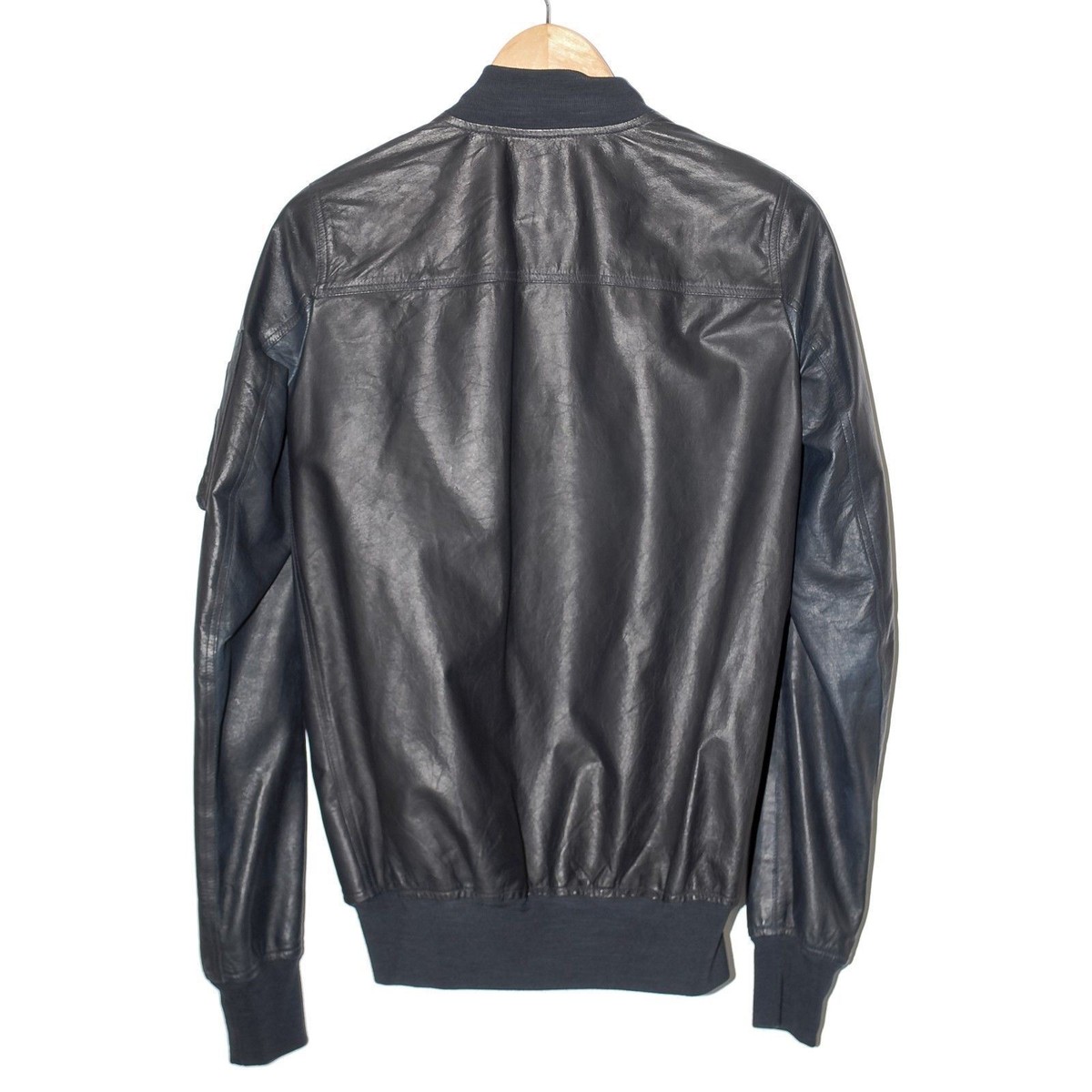 【RickOwens】Sail Biker Jacket 38 SULPHATE RickOwens】Sail Biker Jacket 38 SULPHATE Rick Owens】Sail