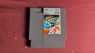 Marble Madness - Top - Nintendo NES Spiel - PAL NOE Modul Cartridge