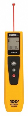 Johnson Level 40-6006 Compact Laser Distance Measure 100' Foot New Sealed
