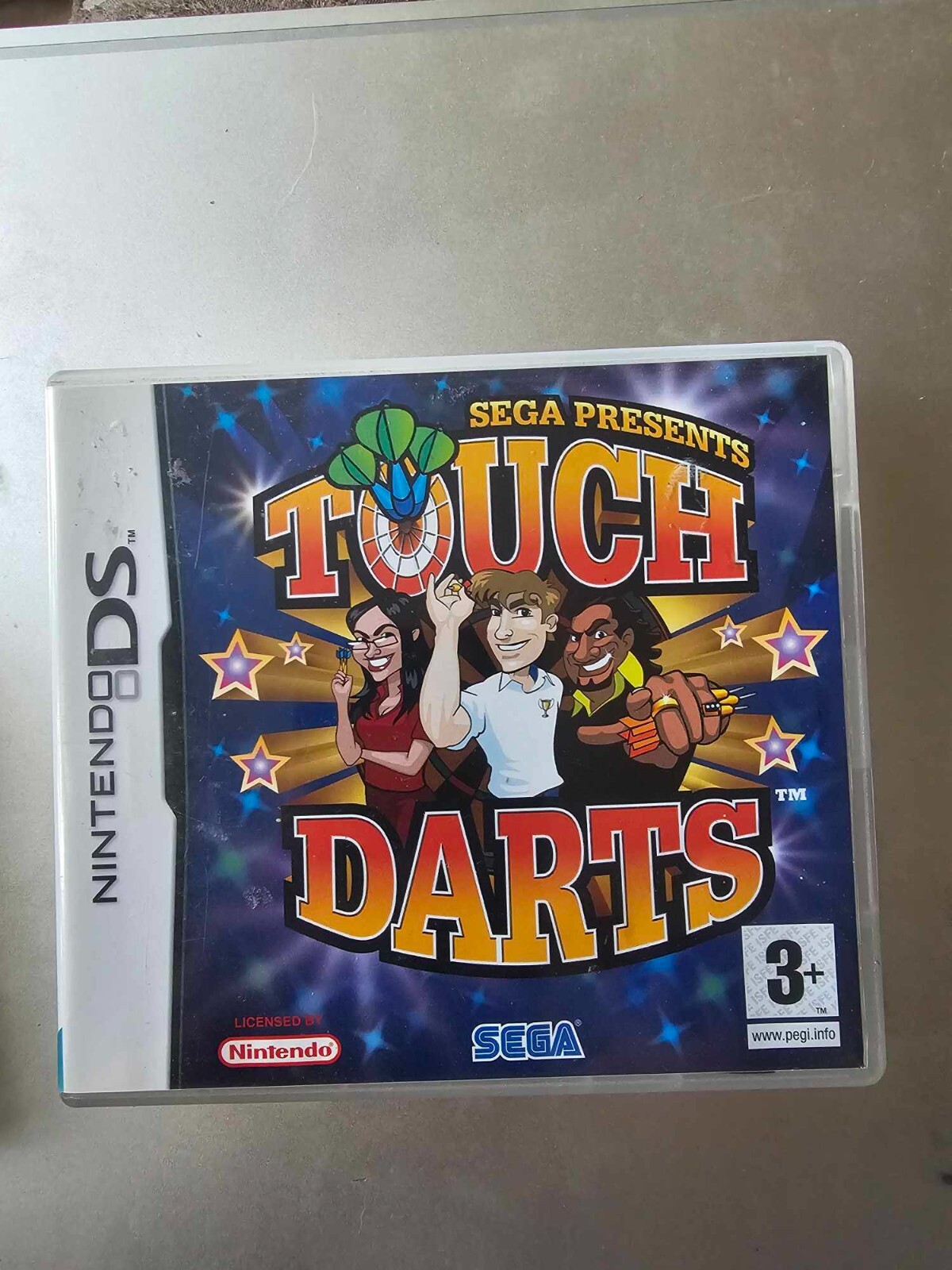 SEGA Presents Touch Darts - Nintendo DS - Complete