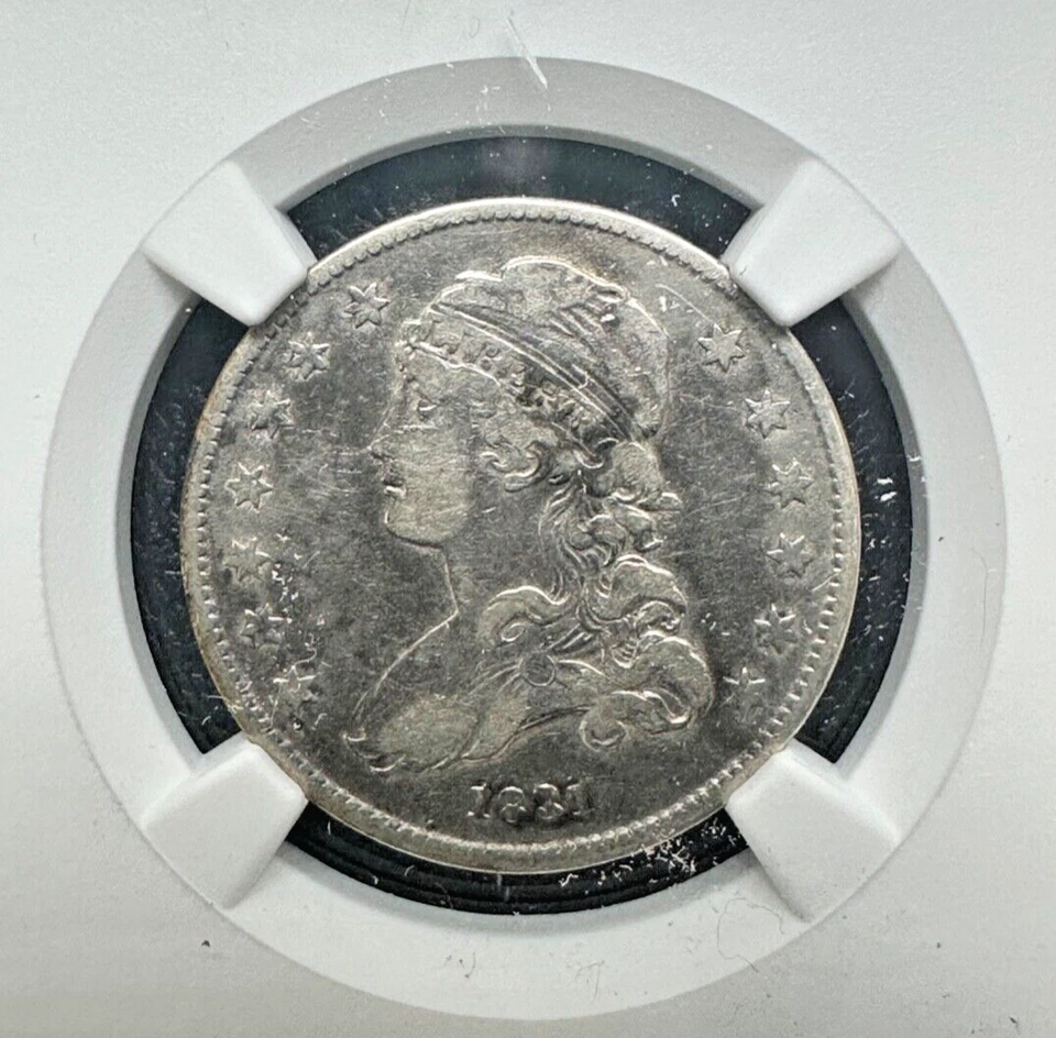 1831 25C Capped Bust Quarter NGC VF Details - Image 3 of 4