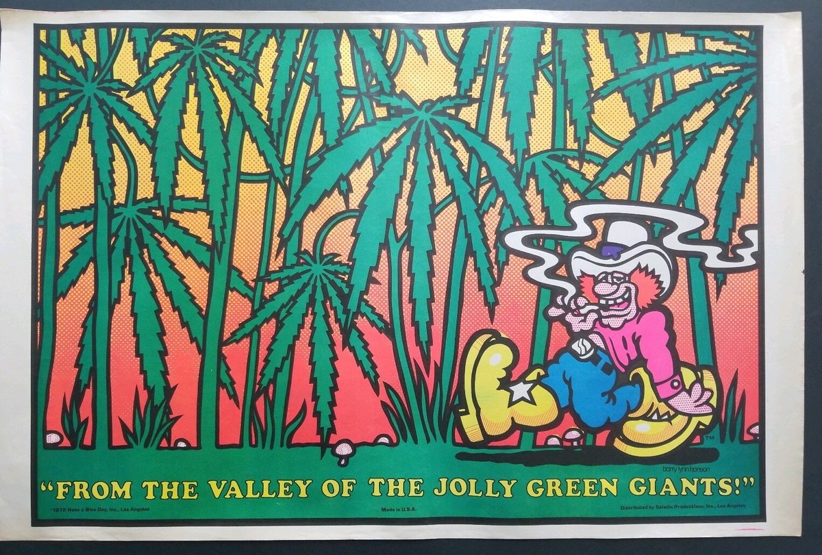 Barry Hanson Marijuana Poster 