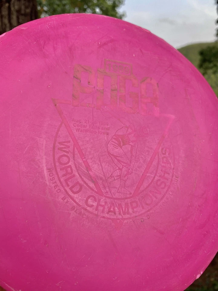 1989 Lightning X-15A PDGA World Championships Midrange Driver Golf Disc X15A X15 - Image 2 of 4