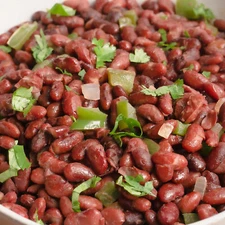 Central American Red Bean Seeds (25) / BUSH BEAN / ORGANIC / FLORIDA GROWN