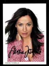 Simone Thomalla Autogrammkarte Original Signiert # BC 201155