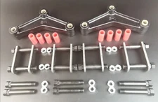 Tandem Axle Trailer Spring Suspension Shackle Kit for Double Eye Spring