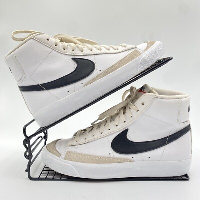 Nike Blazer Mid 77 Weiß Schwarz Sneaker Gr. UK 5,5 Damen Leder High DA4086-100
