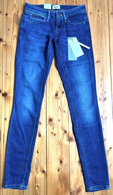 ONLY Coral Super Low Skinny Fit Jeans Superskinny W25 L32 blau Denim NEU
