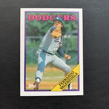 1988 Topps - #780 Fernando Valenzuela
