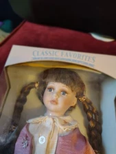 Genuine Porcelain Doll Classic Favorites Collection, Never Opened