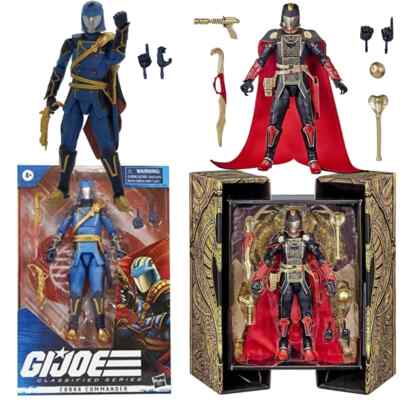 Ko G.i.joe Classified Series Snake Supreme Cobra Commander 6inch