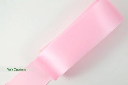 Satin Ribbon White Ivory Pink Blue Lilac, Decorate Wedding Car 50mm x 7m Flat Pk - Picture 12 of 19