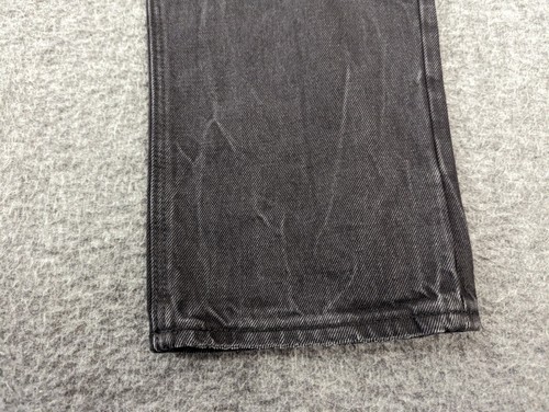 Old Navy Jeans Womens Size 14 Black Denim Distressed Straight Leg Pants - Picture 5 of 14
