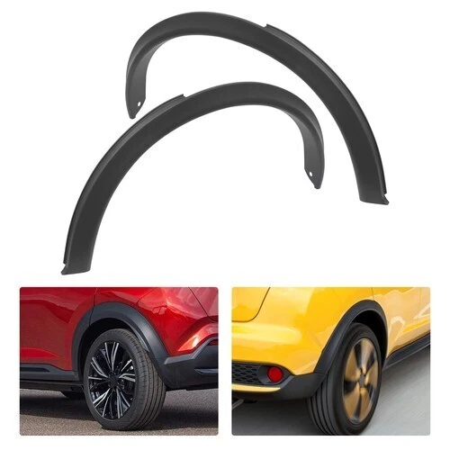 Rear Left and Right Side Fender Trim Molding Set For 2011-2017 Nissan Juke 1.6L Foto 3 de 4