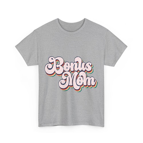 Bonus Mom T-Shirt Unisex Softstyle Tee for Bonus Mothers Thoughtful Gift for Mom - Picture 12 of 21