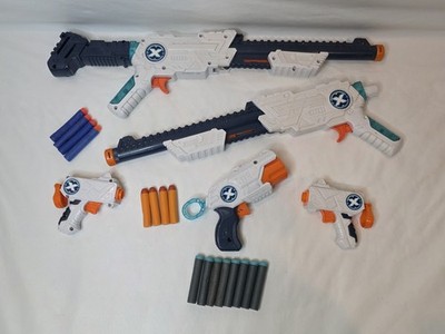 ZURU XShot Blaster Guns & Shotgun Bundle   Foam Dart Toy Guns   Great Condition