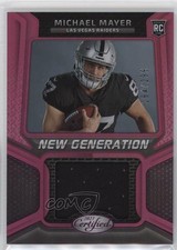 2023 Certified New Generation Jerseys Mirror Pink 284/299 Michael Mayer 07lk
