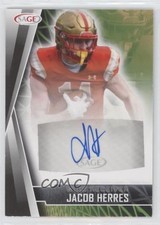 2022 SAGE Low Series Auto Black Jacob Herres #A-JH Auto ni4