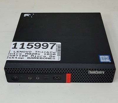 LENOVO ThinkCentre M920x 10S0S0T100 Micro Computer BAREBONES SEE NOTES