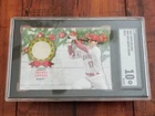 Shohei Ohtani 2022 Topps Holiday MLB Baseball Player-Worn Relic Card - SGC 10