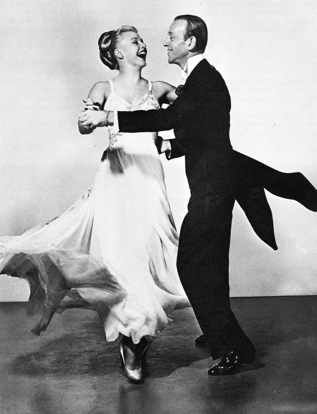 Fred Astaire Ginger Rogers Vintage Dance Photo 4x6 Celebrity Print