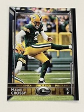 2015 Topps Football #63 - Mason Crosby - Green Bay Packers