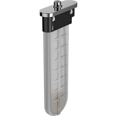 hansgrohe sBox Wannenrandset 28020000 chrom, oval, für Wannen- und Fliesenrand