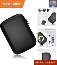 Hard Drive Carrying Case Storage Organizer Bag Multi-Purpose Universal Carry ...