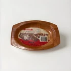 Vintage 1980 Tsubaki Wood Fairgrove Salad Platter and Snack Tray