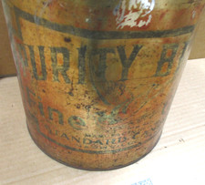 NASHVILLE TENN - Purity Candy Tin -9 1/2" Tall - STANDARD CANDY CO. Hard To Find
