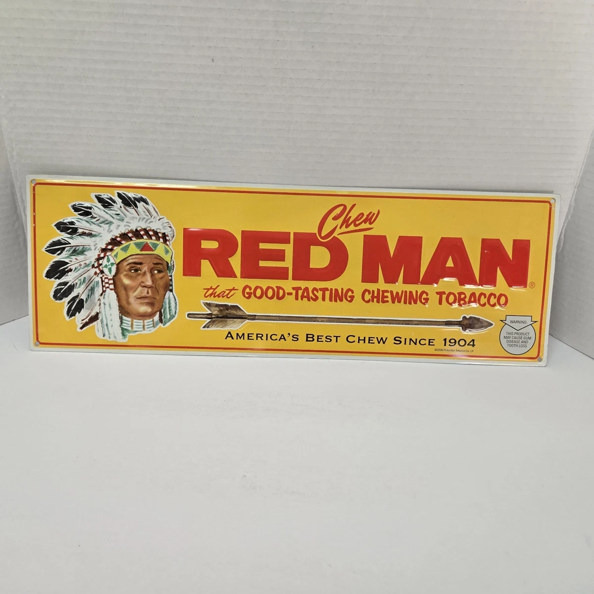 Redman Chewing Tobacco In Collectible Tobacco Signs