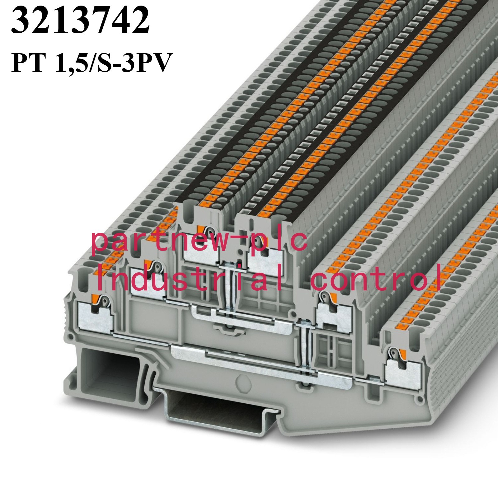50PCS/BOX NEW Phoenix Contact 3213742 multi-layer terminal block PT 1,5/S-3PV