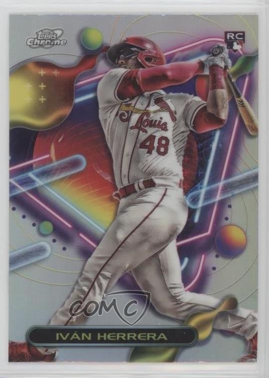 2023 Topps Cosmic Chrome Refractor Ivan Herrera Iván Herrera #147 0yk4