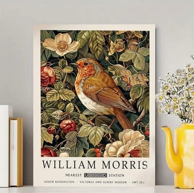 William Morris Canvas Wall Art BIRD 12 x 16 806 | eBay