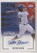 2016 Panini Elite Extra Edition USA Baseball Contenders Colton Olasin Auto a8r