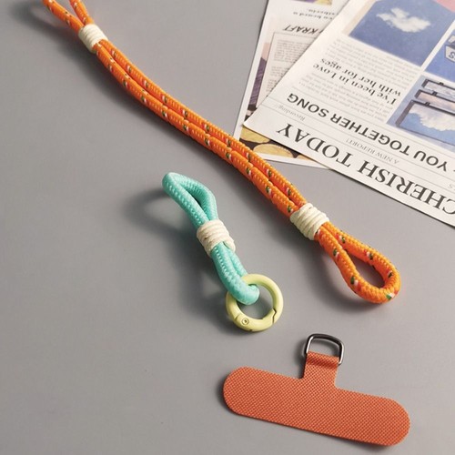 Nylon Anti-lost Rope Keychain Hanging Rope Universal Mobile Phone Lanyard - Photo 9 sur 17