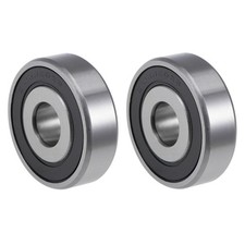 2pcs 6203-1/2-2RS Ball Bearings Z2 1/2"x40mmx12mm Double Sealed Chrome Steel