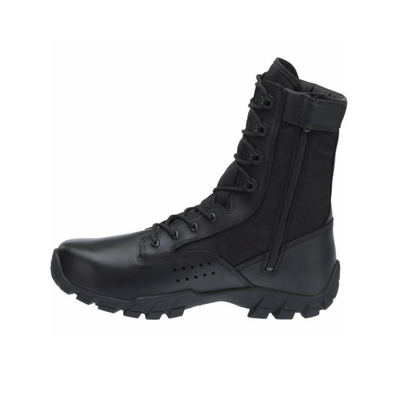 BATES 8” COBRA SIDE ZIP BLACK COMBAT JUNGLE BOOTS E22681 [SIZE