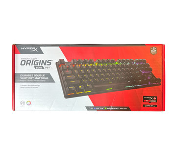 HyperX Alloy Origins Core PBT HX Red Mechanical Gaming Keyboard - FACTORY SEALED