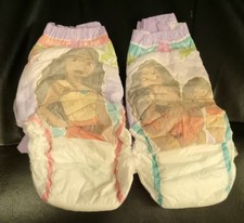 two 2 Huggies Pull-Ups, Moana, size 6T-7T