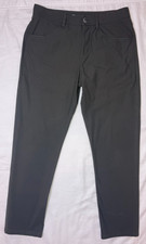 Vuori Meta Pants Athletic Slim Fit Olive Green V430R 30 EXC 