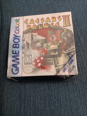 Caesars Palace II (Nintendo Game Boy Color, 1999) GBC Sealed