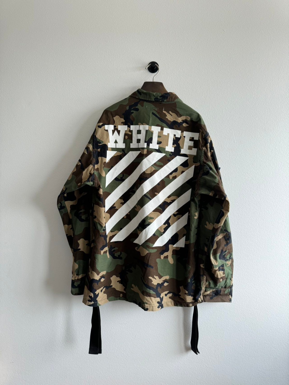 Off-White Virgil Abloh Vintage Camouflage Jacket Size XL Excellent Condition image 2