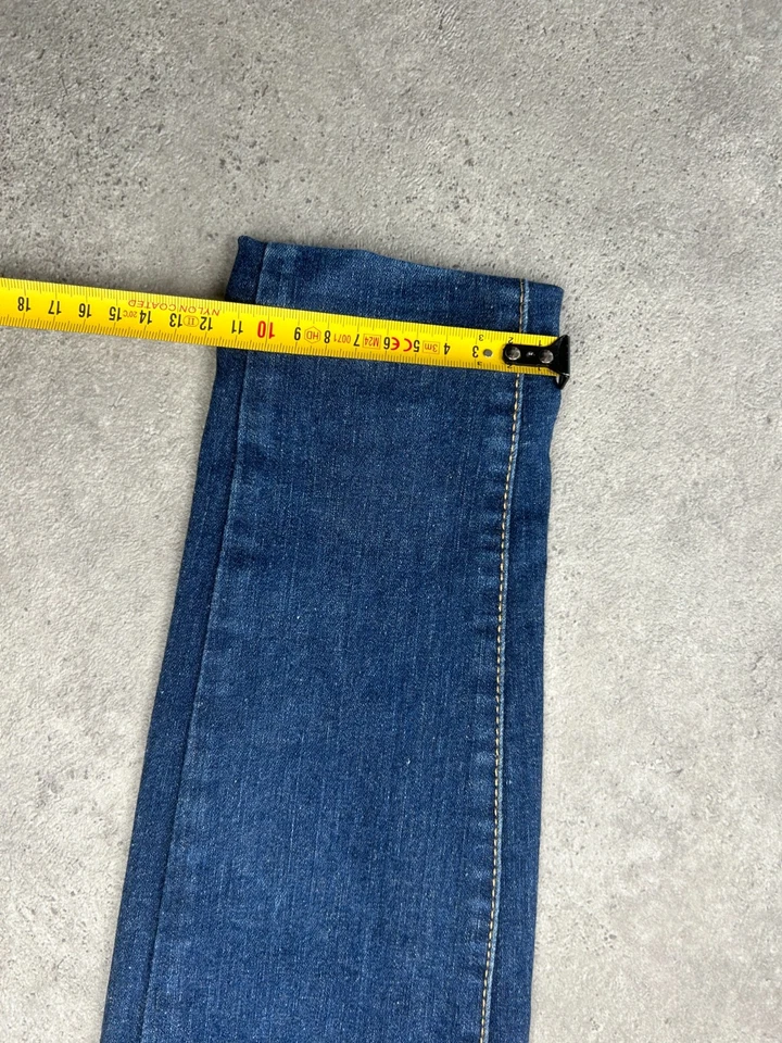 Levi's Mile High Super Skinny jean bleu indigo taille haute (408) - Photo 3/4