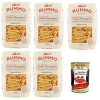 Rummo Casarecce N. 88 Pasta Lenta Lavorazione Bronzezeichnung 5X 500G+Polpa 400G